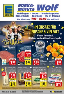 Schweinebraten im EDEKA Prospekt "Aktuelle Angebote" mit 24 Seiten (Osnabrück)