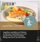 Lachsfilet „Zitrone“ im XXXLutz Möbelhäuser Prospekt Lachsfilet „Zitrone“ von im aktuellen XXXLutz Möbelhäuser Prospekt für 8,00 €