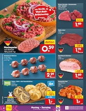 Aktueller Netto Marken-Discount Prospekt mit Hackfleisch, "Aktuelle Angebote", Seite 6