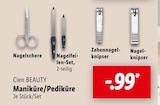 Maniküre/Pediküre von Cien BEAUTY im aktuellen Lidl Prospekt für 0,99 €