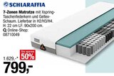 Aktuelles 7-Zonen Matratze Angebot bei Opti-Wohnwelt in Bremen ab 799,00 €