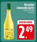 Limoncello Spritz im Angebot bei EDEKA in Straubing Limoncello Spritz Angebote von Vescovino bei EDEKA Straubing für 2,49 €
