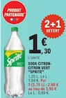 Soda citron-citron vert - SPRITE en promo à 1,30 € chez E.Leclerc Soda citron-citron vert - SPRITE dans le catalogue E.Leclerc
