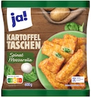 Kartoffeltaschen Spinat Mozzarella bei REWE im Prospekt "" für 2,19 €