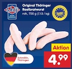 Aktuelle Bratwurst Angebote bei Netto Marken-Discount in Magdeburg Aktuelles Original Thüringer Rostbratwurst Angebot bei Netto Marken-Discount in Magdeburg ab 4,99 €