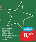 LED-Stern für 8,49 € bei budni im Angebot LED-Stern im aktuellen budni Prospekt