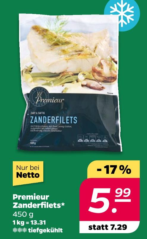 Zanderfilets