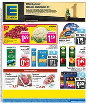 Bier im EDEKA Prospekt in Unterhaching Aktueller EDEKA Prospekt mit Bier, "Wir lieben Lebensmittel.", Seite 1