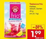 frio Angebote von Teekanne bei Netto Marken-Discount Aachen für 1,99 €