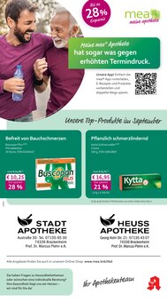 Aktueller mea - meine apotheke Prospekt "Unsere September-Angebote" Seite 1 von 4 Seiten für Brackenheim