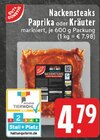 Nackensteaks Paprika im Angebot bei EDEKA in Kleve Nackensteaks Paprika Angebote bei EDEKA Kleve für 4,79 €