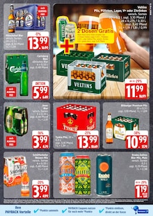 Bier im EDEKA Prospekt "Top Angebote" mit 32 Seiten (Rostock)