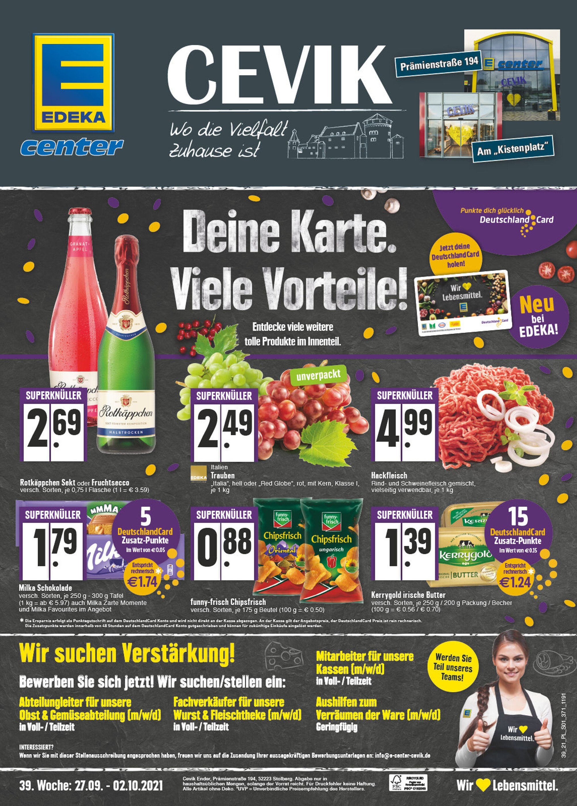 E center Prospekt für Stolberg mit 24 Seiten E center Prospekt für Stolberg: "Aktuelle Angebote", 24 Seiten, 27.09.2021 - 02.10.2021