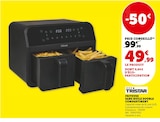 Friteuse sans huile double compartiment - Tristar - Hyper U à Reims Friteuse sans huile double compartiment - Tristar en promo chez Hyper U Reims à 49,99 €