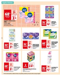 Offre Serviettes Hygiéniques dans le catalogue Auchan Hypermarché du moment à la page 14