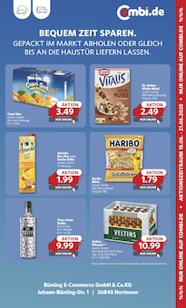 Saft im aktuellen combi Prospekt (Oldenburg) Saft im combi Prospekt "Markt - Angebote" mit 34 Seiten (Oldenburg)