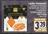 Lachs-Carpaccio von Edeka im aktuellen EDEKA Prospekt für 3,39 €