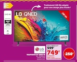 Téléviseur 55" qned 4k - LG en promo chez Super U Montélimar à 749,00 €