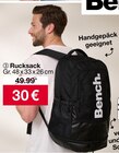 Rucksack im Angebot bei Woolworth in Bietigheim-Bissingen Rucksack Angebote von Bench bei Woolworth Bietigheim-Bissingen für 30,00 €
