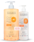 Duo pack gel douche + lait corps - EVOLUDEM en promo chez Stokomani Duo pack gel douche + lait corps - EVOLUDEM dans le catalogue Stokomani