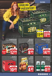 Bier im EDEKA Prospekt "Aktuelle Angebote" mit 26 Seiten (Niederkassel)