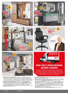 Bürostuhl im aktuellen Möbelzentrum Pforzheim Prospekt (Karlsruhe) Bürostuhl im Möbelzentrum Pforzheim Prospekt "Kommen, sehen, erleben!" mit 16 Seiten (Karlsruhe)