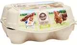 Oeufs frais Original - CARREFOUR ORIGINAL en promo à 0,97 € chez Supermarchés Match Oeufs frais Original - CARREFOUR ORIGINAL dans le catalogue Supermarchés Match
