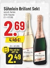 Brillant Sekt Halbtrocken bei Trinkgut im Willich Prospekt für 2,49 €