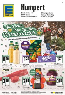 EDEKA Prospekt für Selm mit 32 Seiten EDEKA Prospekt für Selm: Aktuelle Angebote, 32 Seiten, 06.12.2021 - 11.12.2021