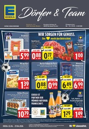 EDEKA Prospekt für Dortmund mit 24 Seiten EDEKA Prospekt für Dortmund: "Aktuelle Angebote", 24 Seiten, 22.06.2026 - 27.06.2026