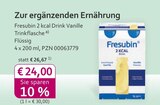 2 kcal Drink Vanille bei mea - meine apotheke im Prospekt "" für 24,00 €