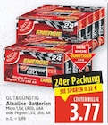 Alkaline-Batterien Micro 1,5V, LR03, AAA von Gut&Günstig im aktuellen E center Prospekt
