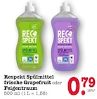 Spülmittel frische Grapefruit bei E center im Nieder-Olm Prospekt für 0,79 €