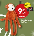 Peluche singe à 9,99 € dans le catalogue Maxi Bazar