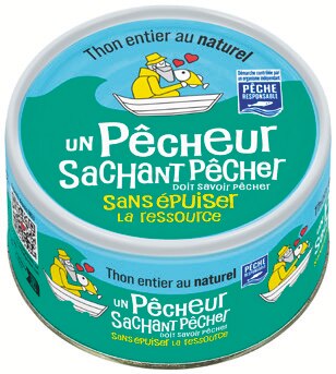 Un Pecheur sachant Pecher Thon entier au naturel