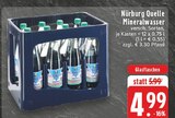 Mineralwasser im Angebot bei EDEKA in Coesfeld Mineralwasser Angebote von Nürburg Quelle bei EDEKA Coesfeld für 4,99 €