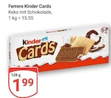 Kinder Cards im Angebot bei GLOBUS in Duisburg Kinder Cards Angebote von Ferrero bei GLOBUS Duisburg für 1,99 €