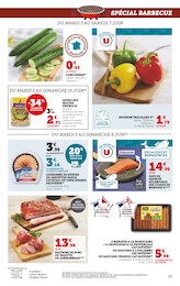 Prix et réduction Poivron dans le prospectus Super U en cours Offre Poivron dans le catalogue Super U du moment à la page 25