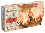 Calzone Jambon et Mozzarella Surgelée - Manifattura en promo chez Intermarché Super Calzone Jambon et Mozzarella Surgelée - Manifattura dans le catalogue Intermarché Super