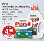 Waschmittel Gel, Megaperls, DISCS oder Pulver von Persil im aktuellen V-Markt Prospekt für 4,99 €