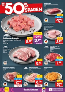 Fleisch im Netto Marken-Discount Prospekt "Aktuelle Angebote" mit 69 Seiten (Wuppertal)