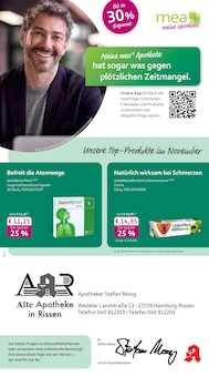 Aktueller mea - meine apotheke Prospekt für Hamburg mit  Seiten