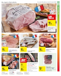 Offre Saucisson dans le catalogue Carrefour du moment à la page 43