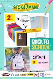 Catalogue Stokomani à École-Valentin, avec 16 pages Prospectus Stokomani à École-Valentin, "BACK TO SCHOOL", 16 pages, 18/06/2025 - 06/07/2025