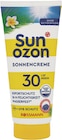 Sonnencreme LSF 30 von Sunozon für 1,79 € bei Rossmann im Angebot Sonnencreme LSF 30 von Sunozon im aktuellen Rossmann Prospekt