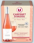 Cabernet d'Anjou AOP Rosé Les Hauts Buis - U - Super U à Nice Cabernet d'Anjou AOP Rosé Les Hauts Buis - U en promo chez Super U Nice à 11,04 €