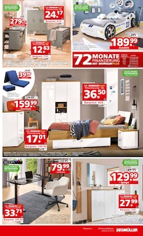 Bürostuhl im Segmüller Prospekt "Jeder kann sich alles gönnen" mit 8 Seiten (München)