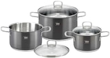 Edelstahl-Topfset, 6-tlg. im Angebot bei Lidl in Frankenthal Edelstahl-Topfset, 6-tlg. Angebote von ELO bei Lidl Frankenthal für 49,99 €