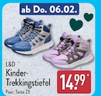 Kinder-Trekkingstiefel bei ALDI Nord im Prospekt "" für 14,99 €