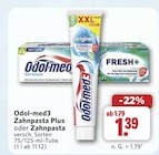 Zahnpasta Plus von Odol-med3 im aktuellen combi Prospekt